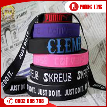 Woven Band With Text